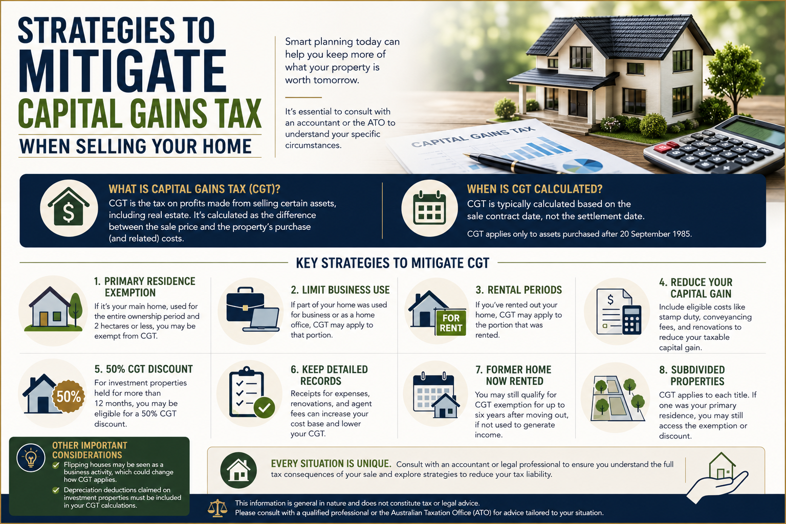 Strategies to Mitigate Capital Gains Tax When Selling Your Home