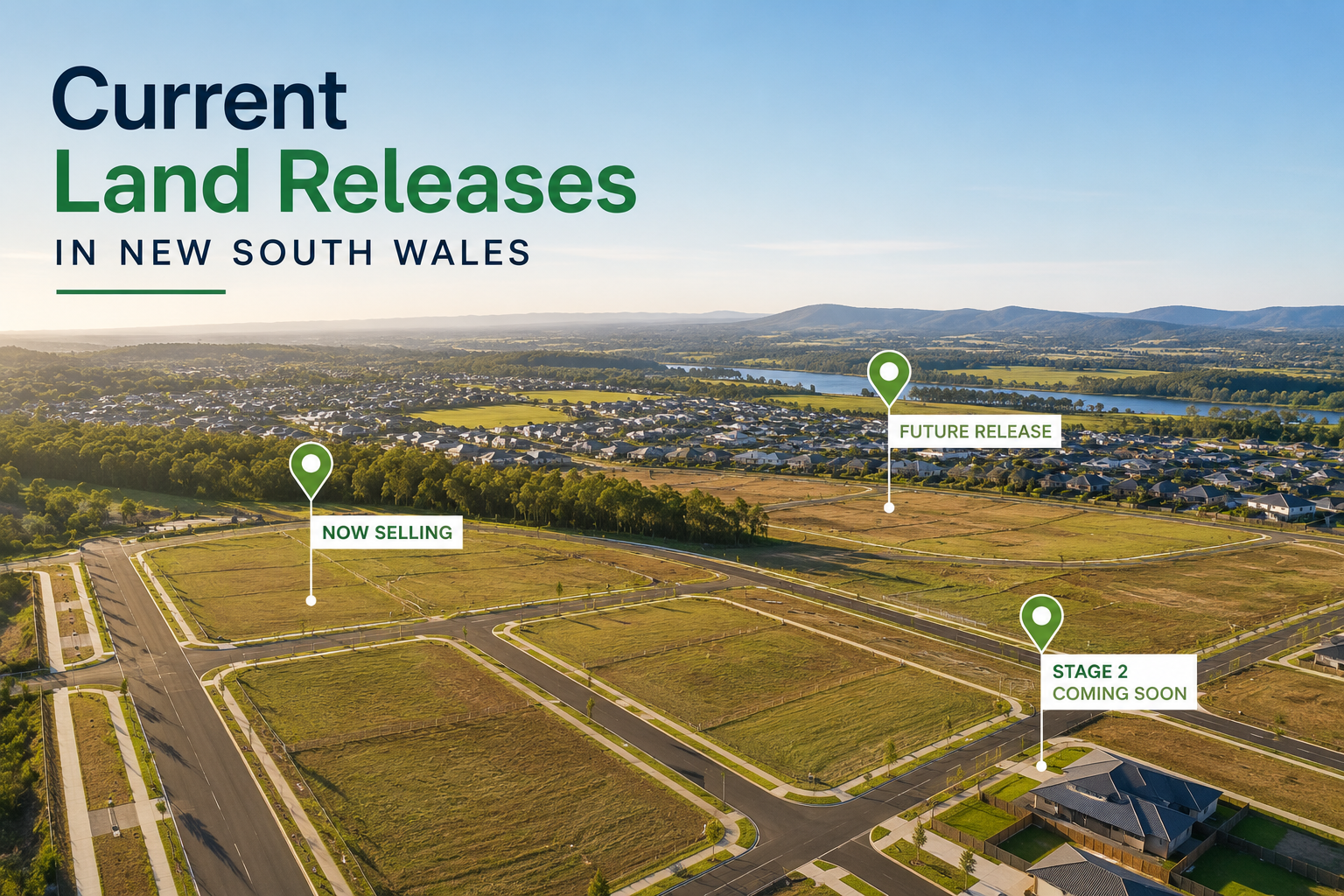 Current Land Releases In New South Wales 