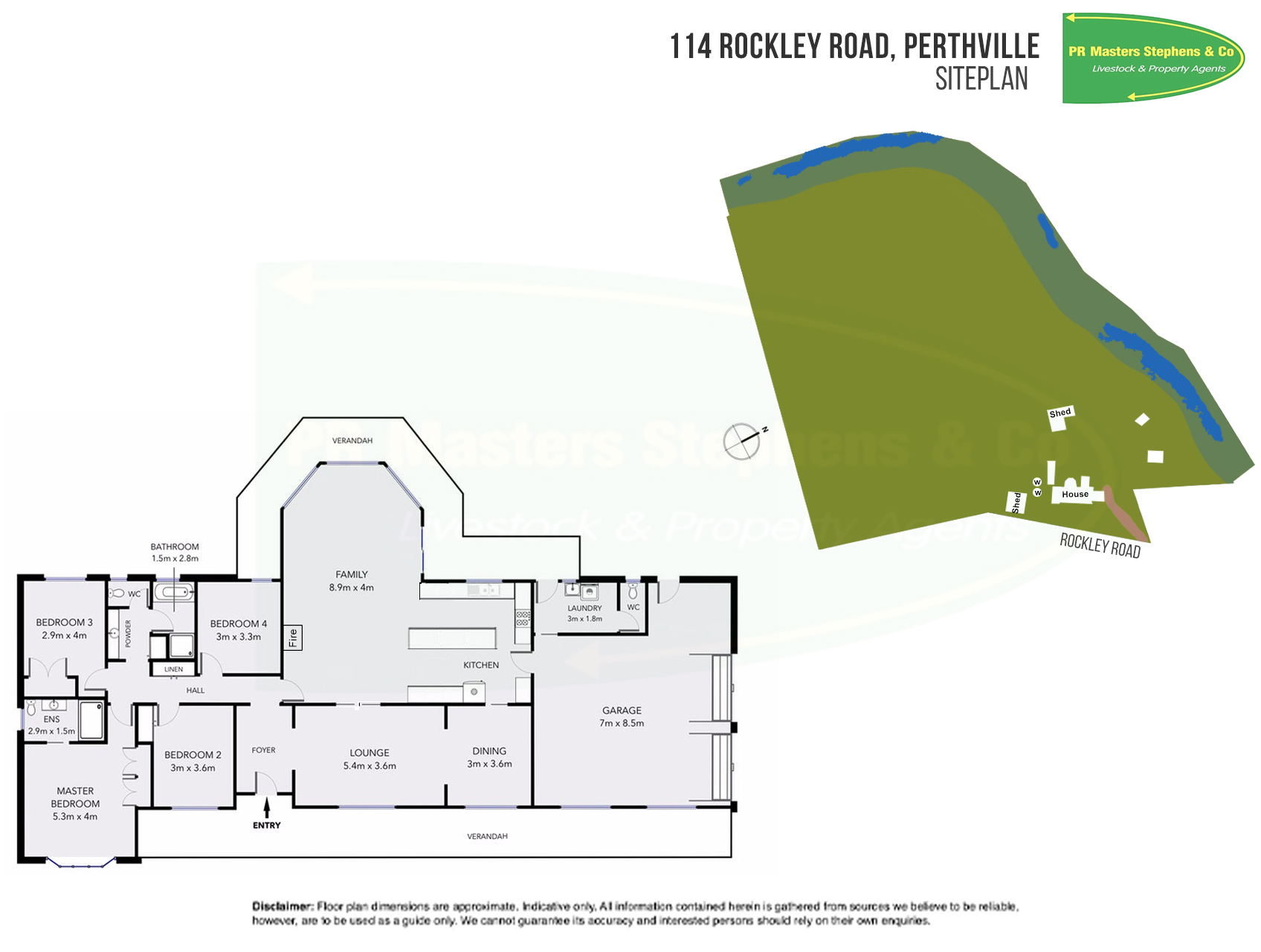 114 Rockley Road, Perthville For Sale by Farmbuy.com - floorplan 1