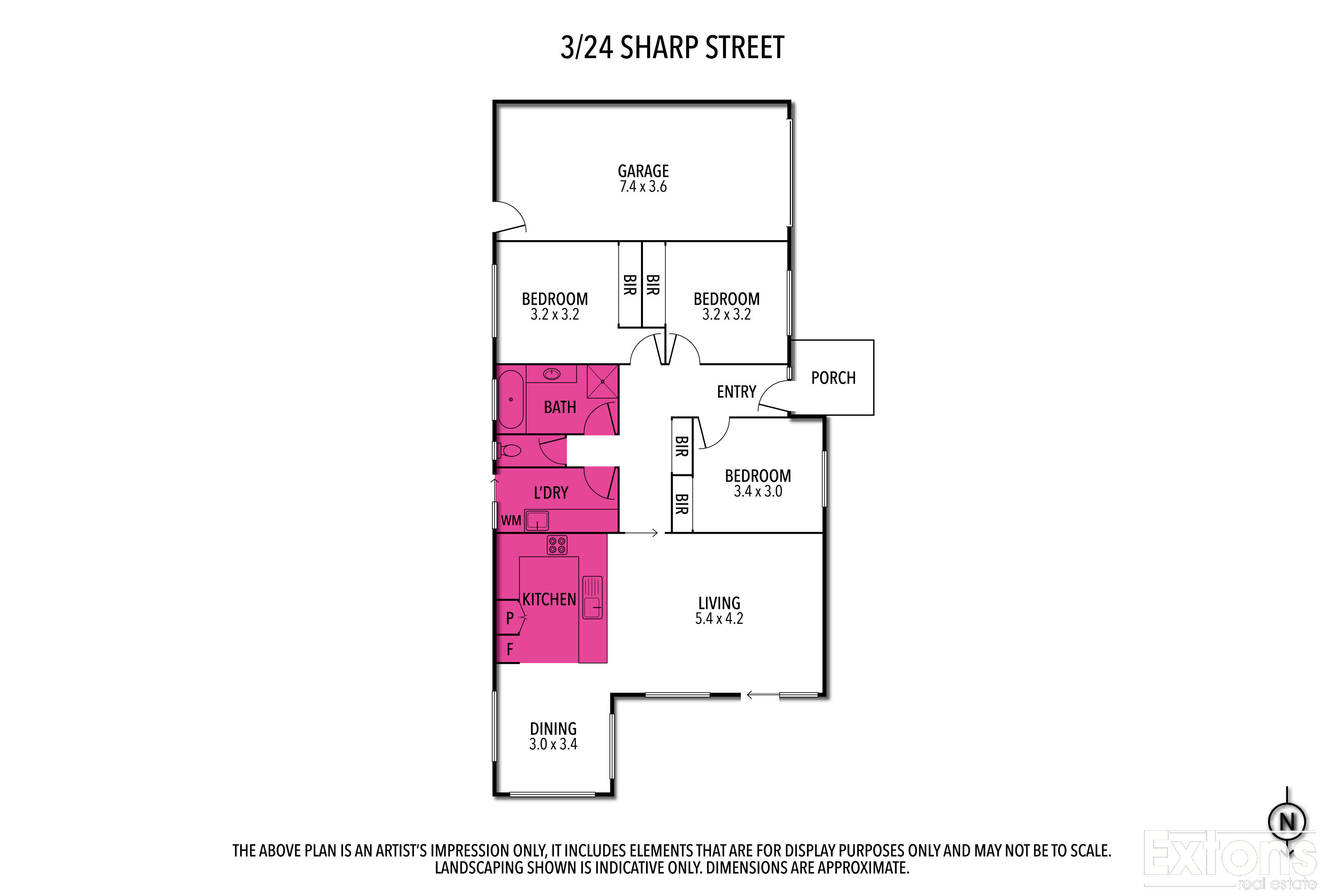 3 / 24 Sharp Street, Yarrawonga Extons Real Estate Yarrawonga