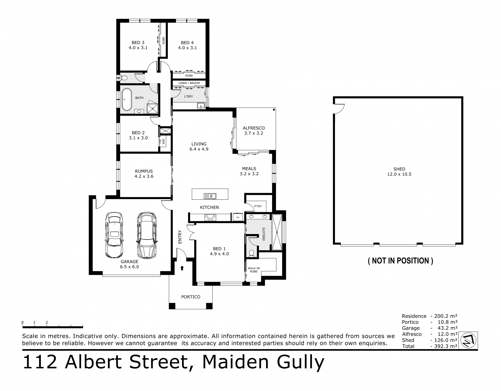 112 Albert Street, Maiden Gully PH Property