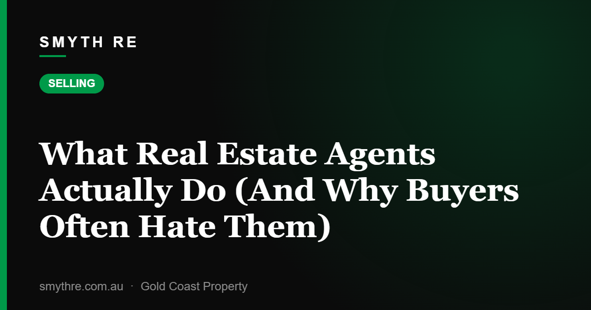 What Real Estate Agents Actually Do (And Why Buyers Often Hate Them)