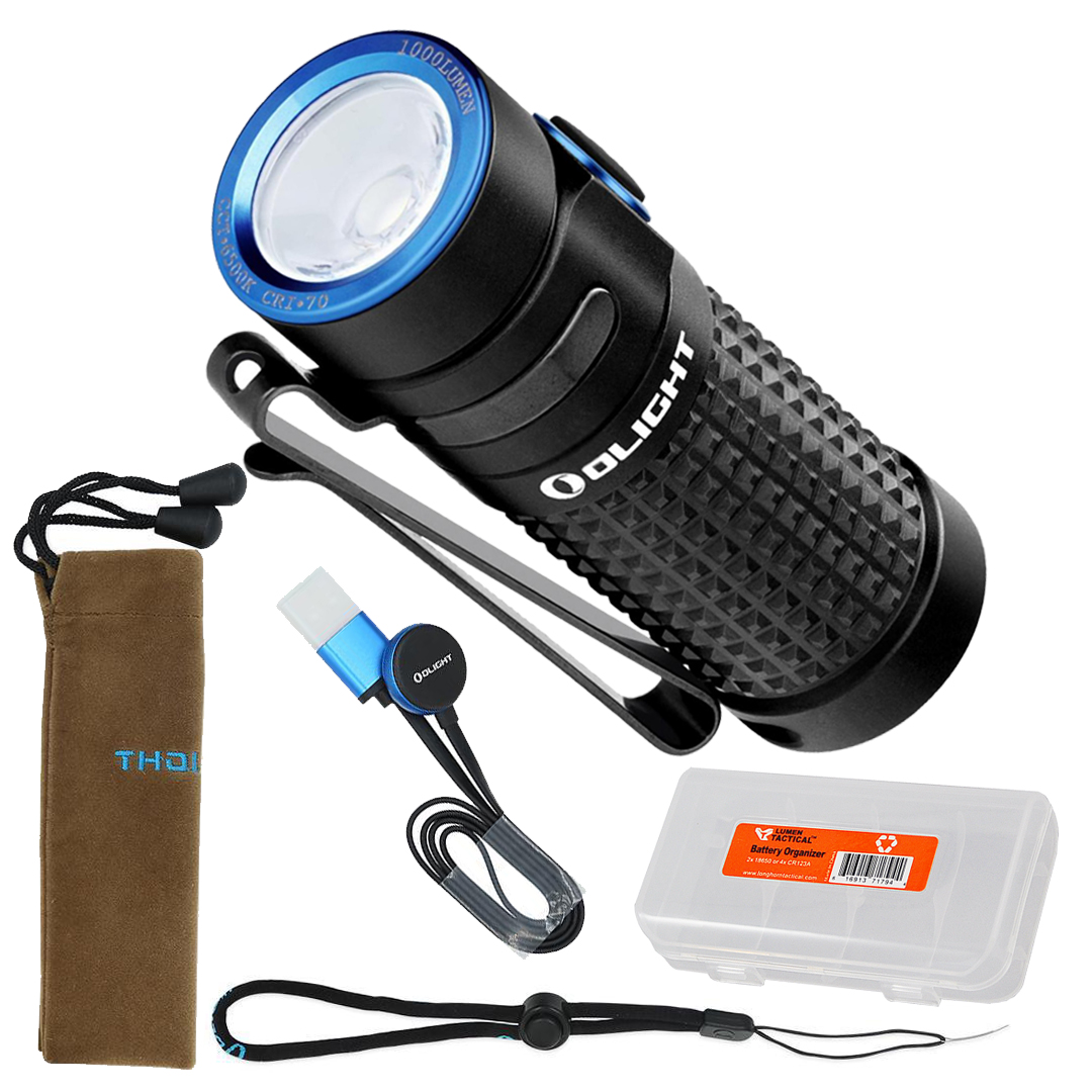 Olight S1R Baton II 1000 Lumen USB Rechargeable Flashlight