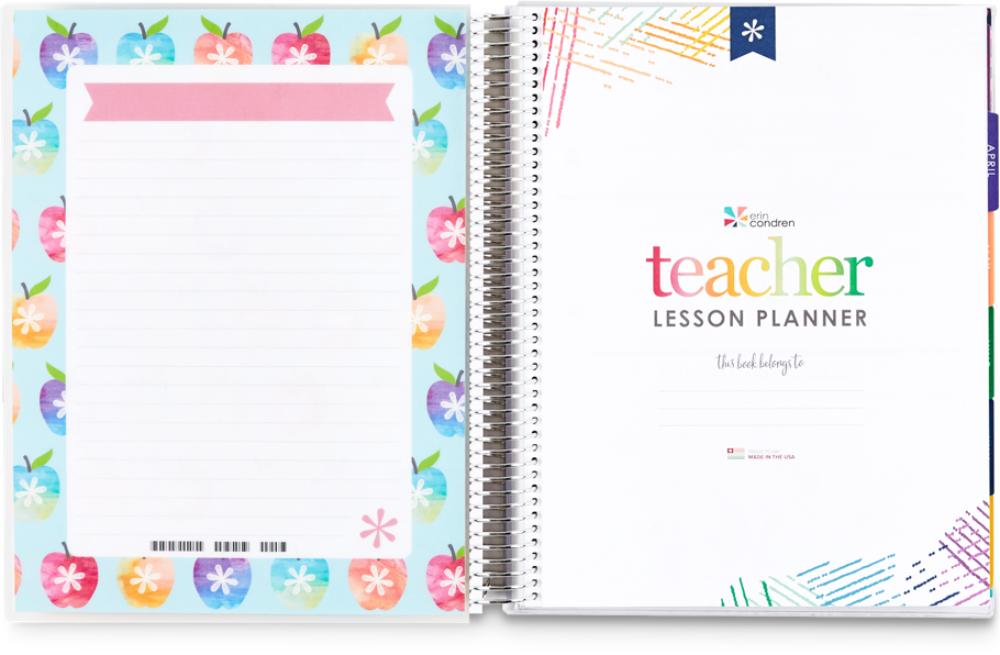 teacher planners lesson plan books erin condren