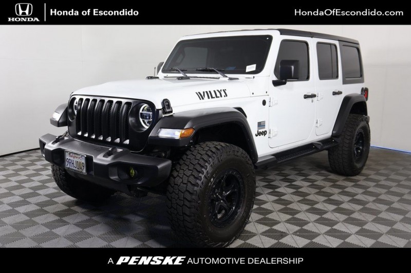 2020 Jeep Wrangler Unlimited Willys 1C4HJXDN2LW170036