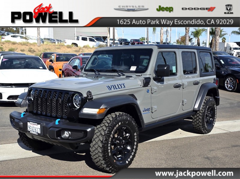 2023 Jeep Wrangler 4xe BASE 1C4JJXN60PW628977