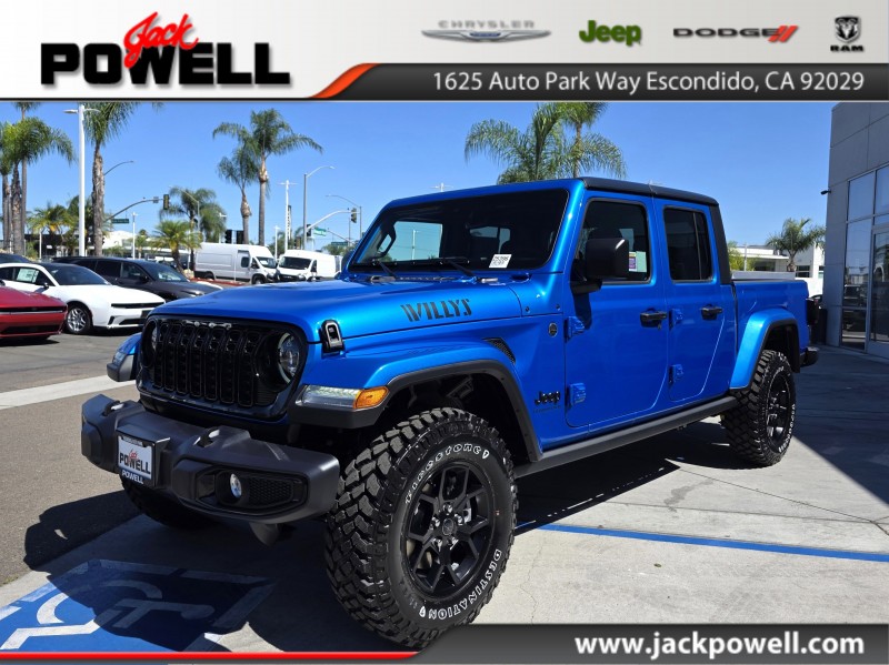 2025 Jeep Gladiator Willys 1C6PJTAG2SL543416
