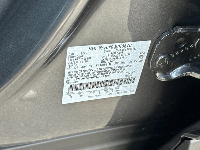 2026 Ford Explorer Active 1FMUK7DH6TGA47156