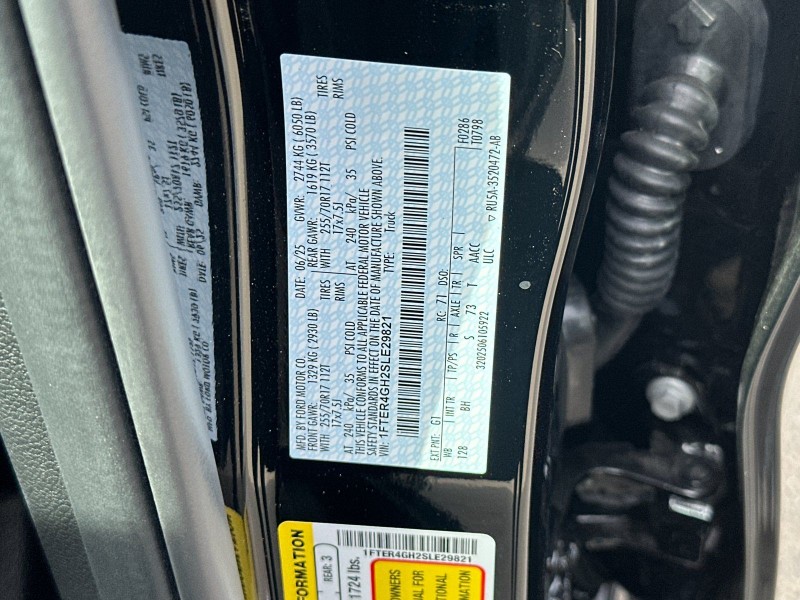 2025 Ford Ranger XLT 1FTER4GH2SLE29821