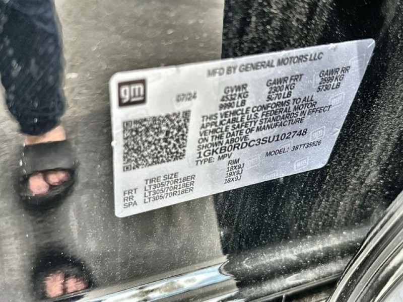2025 GMC Hummer EV SUV 3X 1GKB0RDC3SU102748