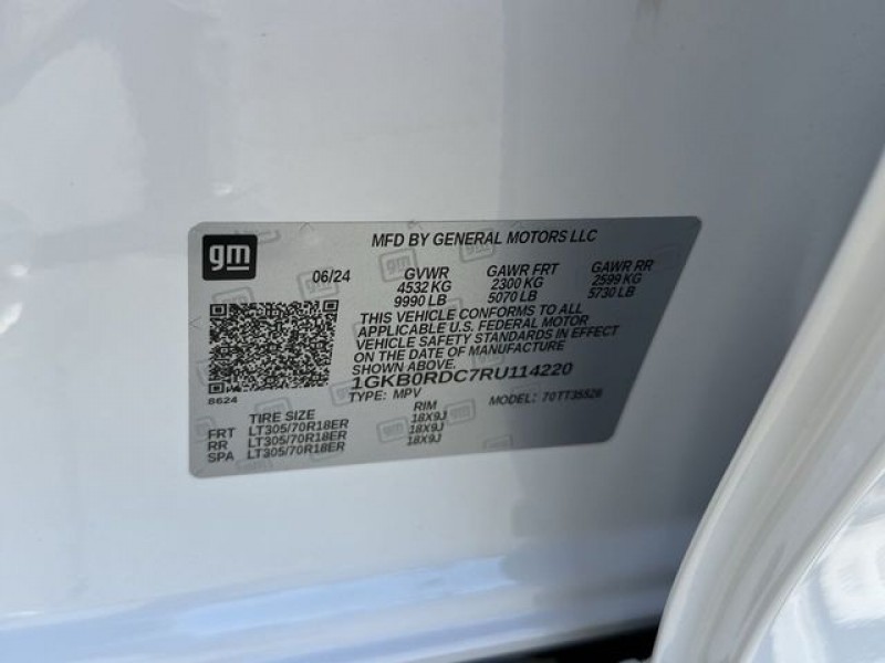2024 GMC Hummer EV SUV 3X 1GKB0RDC7RU114220