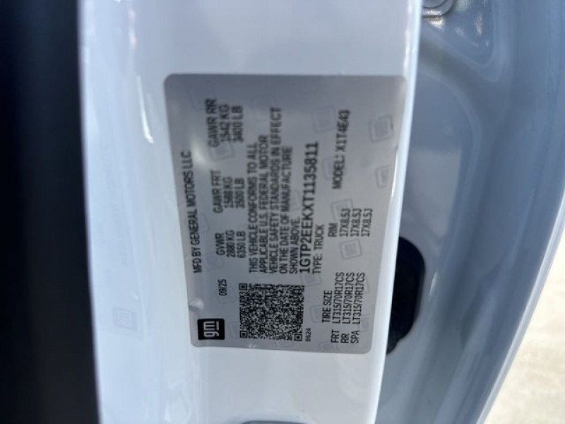 2026 GMC Canyon AT4X 1GTP2EEKXT1135811