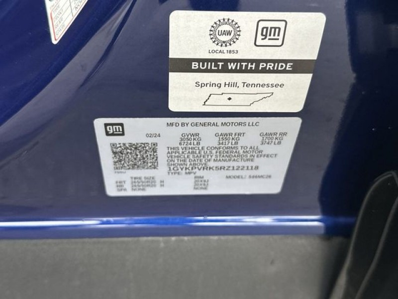 2024 Cadillac LYRIQ Sport 1GYKPVRK5RZ122118