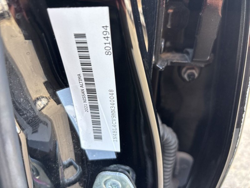 2021 Nissan Altima 2.5 SR 1N4BL4CV9MN340048