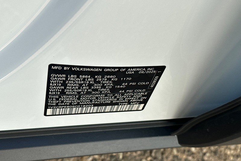 2025 Volkswagen ID.4 Pro 1V2CRPE80SC018203