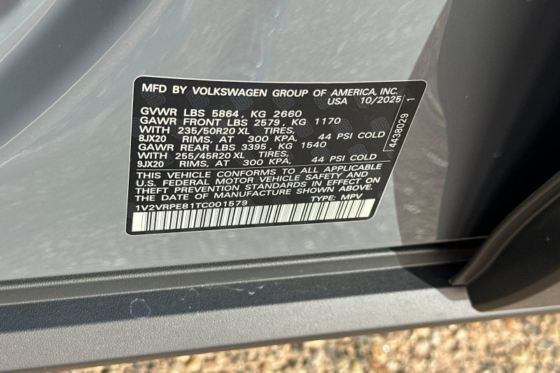 2026 Volkswagen ID.4 Pro S 1V2VRPE81TC001579