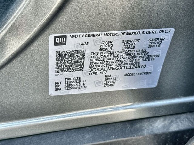 2026 GMC Terrain Elevation 3GKALMEGXTL124670