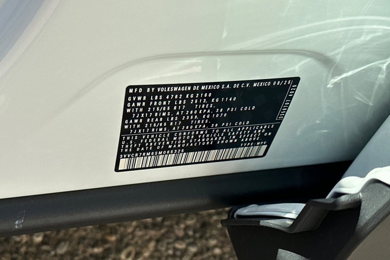 2025 Volkswagen Tiguan 2.0T S 3VVCR7RM6SM065325