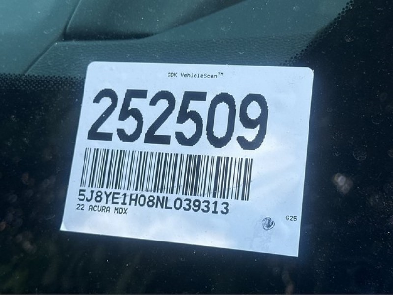 2022 Acura MDX A-Spec 5J8YE1H08NL039313