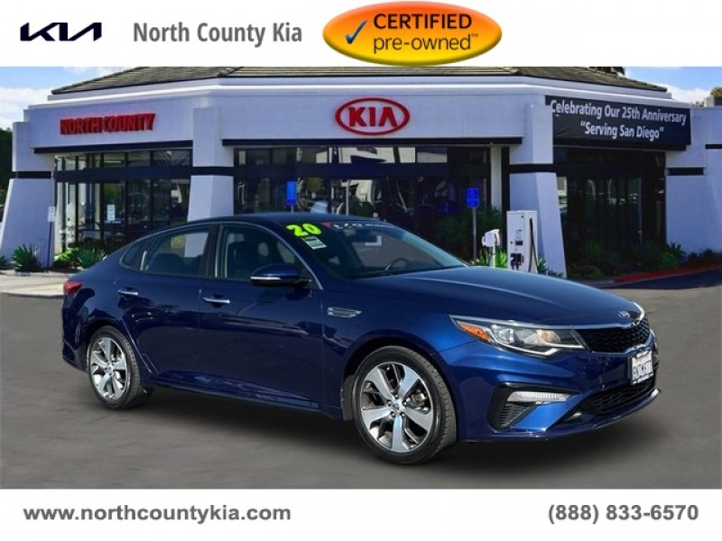 2020 Kia Optima S 5XXGT4L3XLG402002