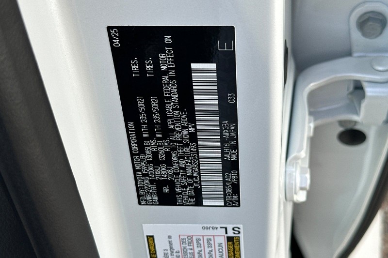 2025 Lexus RX 450h+ Luxury JTJCJMGA9S2031493