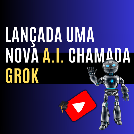 Podcast 124 - Inteligência Artificial nova lançada chamada GROK