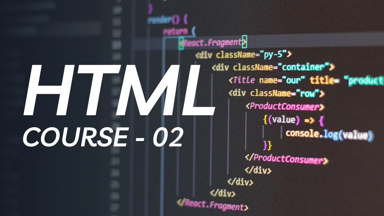 Class 2 - What is HTML?