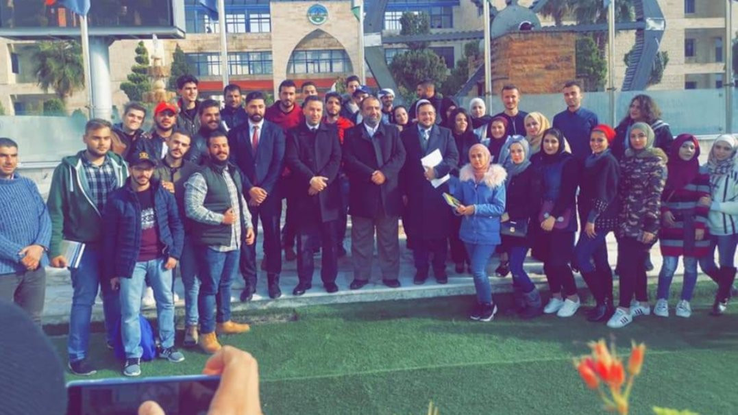 Me and my colleagues and my doctors in the Faculty of Law