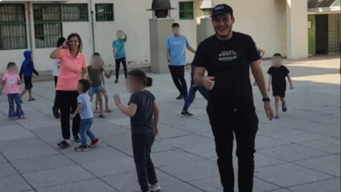 With Children at Dar Al-Aytam Al-Islamiya (Orphanage)
