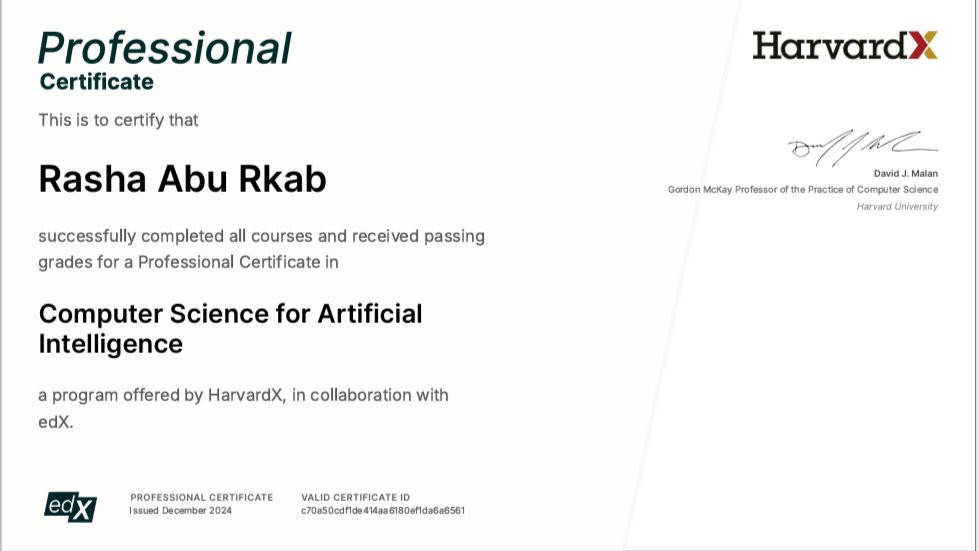 edx Computer Science for AI