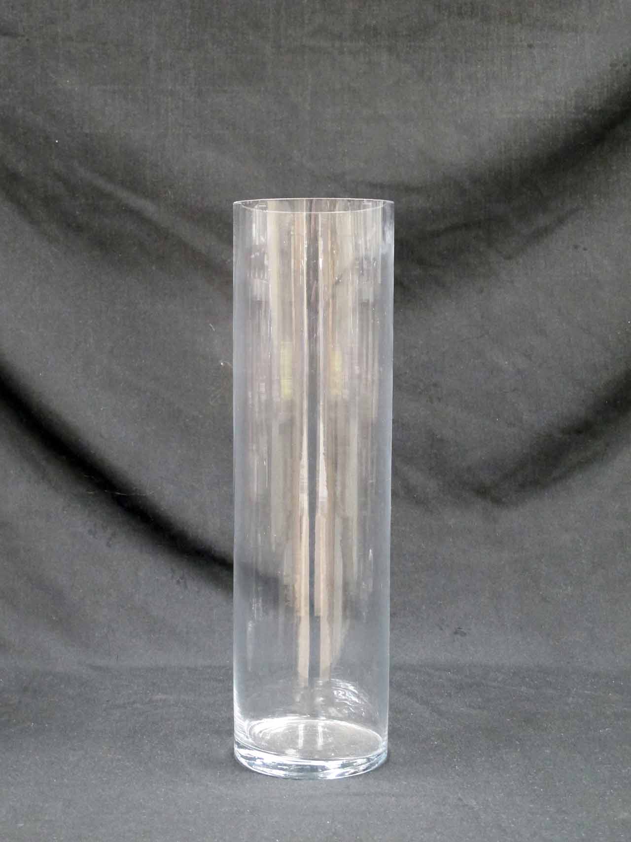 17 inch Cylinder Vase Elite Events Rental