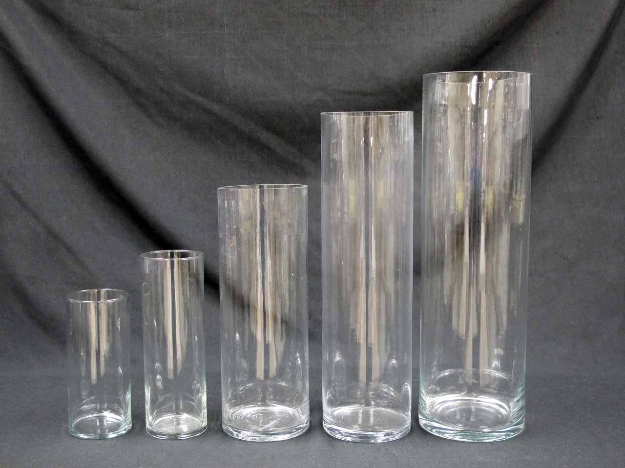 7 inch Cylinder Vase Elite Events Rental