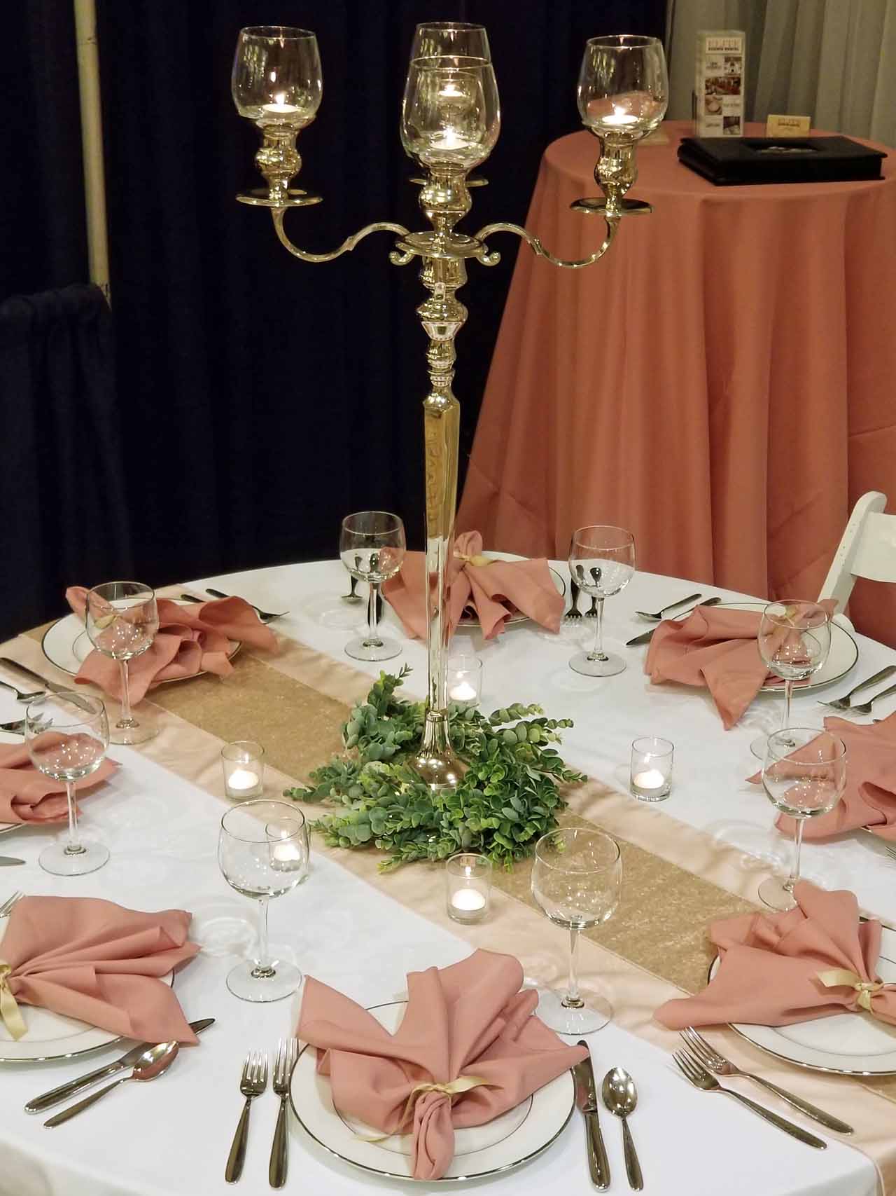 31" Silver Candelabra Elite Events Rental
