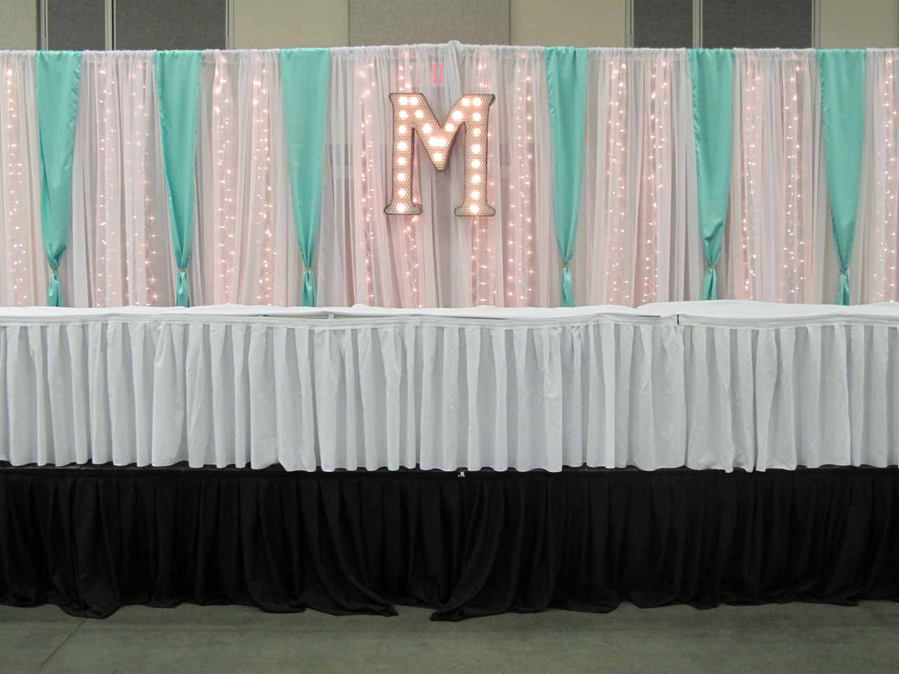 DIY Fabric Backdrop Rental Elite Events Rental