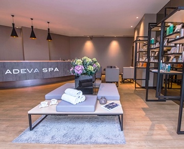 Adeva Spa Adeva reflects the essence of a spa - an oasis for total body and mind rejuvenation for those who appreciate the finer things in life. Nestled in the rooftop at Paragon and sprawling 9,500 square feet, Adeva Spa offers a unique sensorial experience and a welcome respite from the hustle and bustle of the city. Adeva Spa provides an extensive range of skincare products and spa treatments using the internationally renowned and award-winning Spanish label Natura Bissé.
