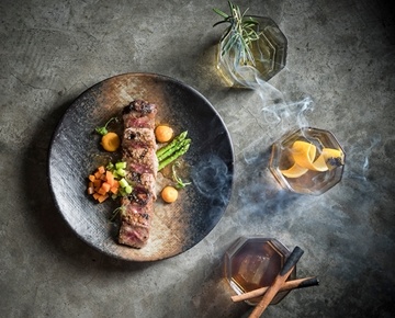 FYR FYR, pronounced as FIRE, is a modern grill restaurant serving delectable premium-cut meats and seafood, grilled over lychee wood and binchotan in the swanky Josper oven. They cater for all occasions - lunch, dinner and events. The superb range of small plates, mains and sharing platters go great with the cocktails, imported beer and whiskies. Great food, awesome staff, a lively & relaxed ambience!