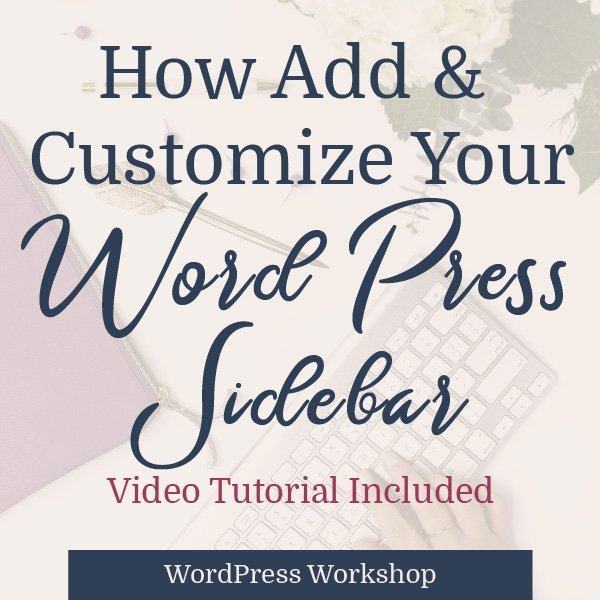 get wordpress sidebar blog graphic