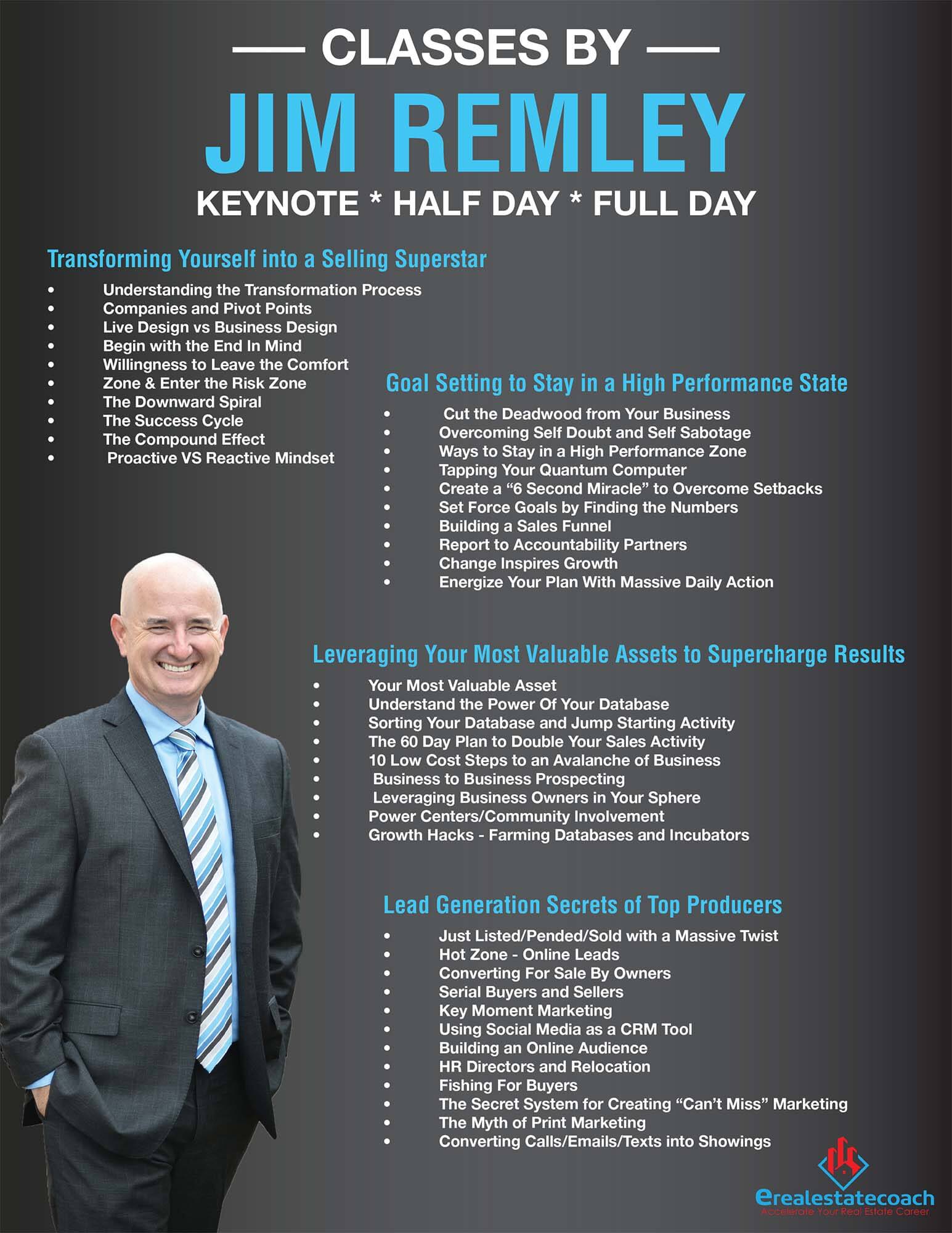 Jim Remley - fast track - February 2018 - erealestate coach