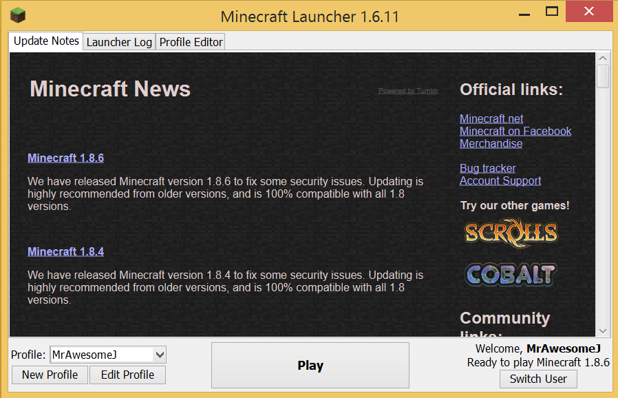 Minecraft Launcher