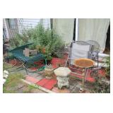 garden furniture, decor