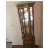 Curio cabinet-gold