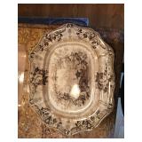 vintage serving platter