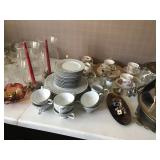 dishware and china teacups