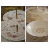 Arnart Tiered Serving Tray, Vintage Ceramics 