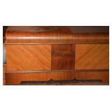  Antique ROOS Lake Forest, Illinois Wood Hope Chest