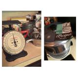  Vintage Everready Family 24 Lb Scale, Vintage West Bend Ovenette w/Manual (Never Used) 