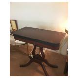 Antique Harp Table (closed)