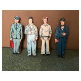 Wooden toys. 5.5” tall