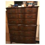 Tall dresser. Solid walnut. 52”high