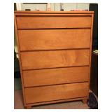 Wooden dresser. 1960’s. 44” x  32” wide x 18.5” deep